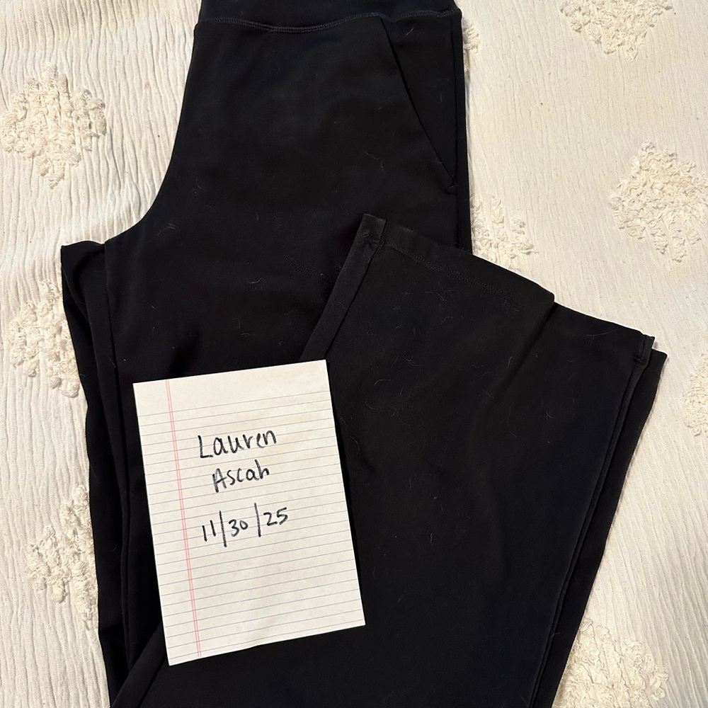 Senita Studio skin straight leg - 29.5” inseam, small, black